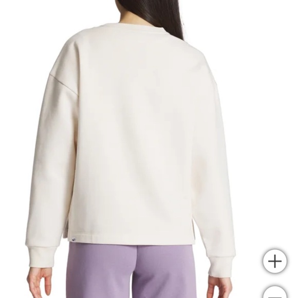 NWT PUMA Ladies' Fleece Crew in Tan - Picture 2 of 4